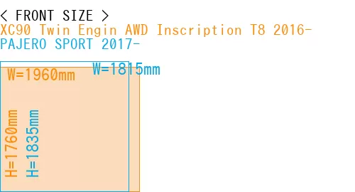 #XC90 Twin Engin AWD Inscription T8 2016- + PAJERO SPORT 2017-